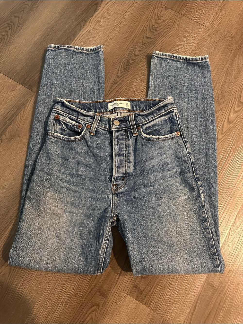 Abercrombie & fitch the dad high rise jeans